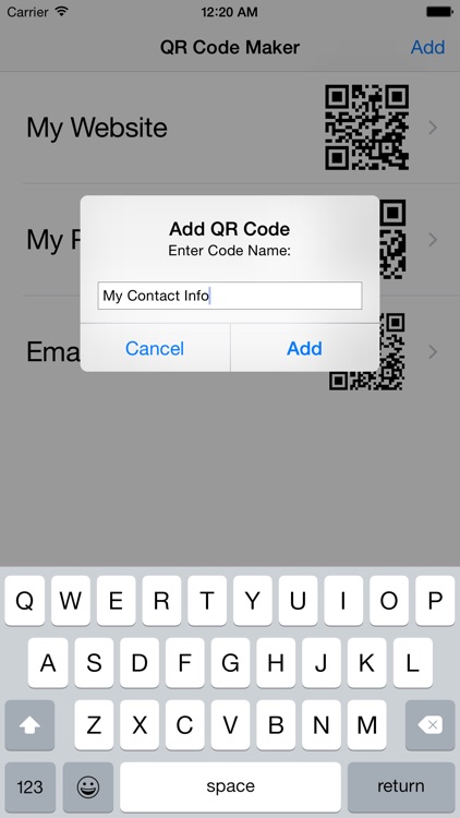QR Code Maker