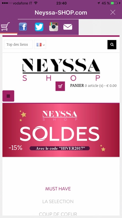 La boutique Neyssa-SHOP.com