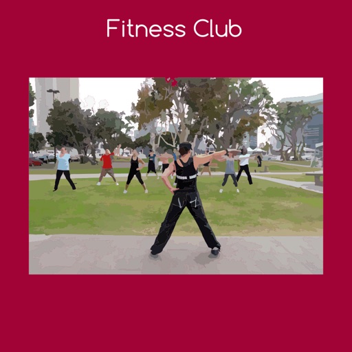 Fitness club icon