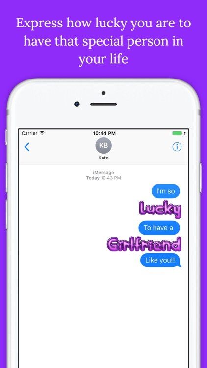 Cupid Word Stickers