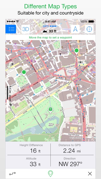 Maps 3D - Outdoor GPS screenshot-3