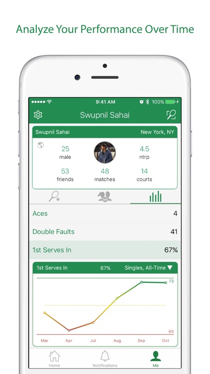 Swing Tennis Score Tracker Tennis Activity Tracker screenshot-3