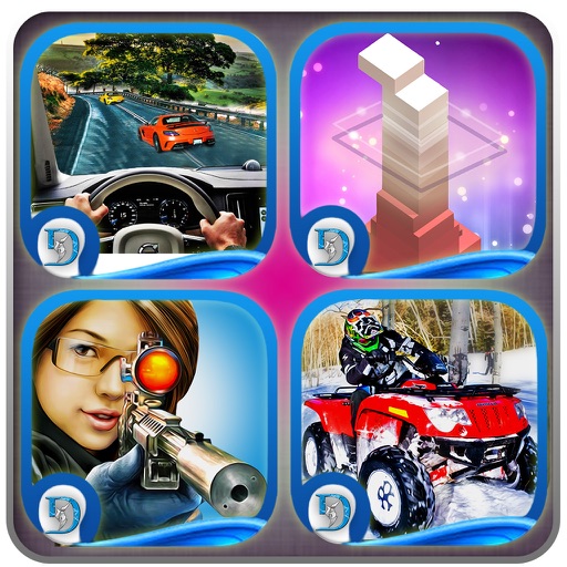 Racing and Shooting Games Apps icon
