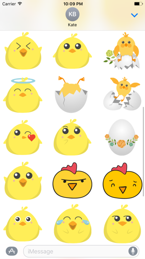 Cute Chickens - Fc Sticker(圖3)-速報App