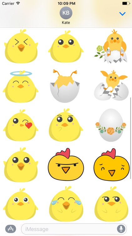 Cute Chickens - Fc Sticker screenshot-2