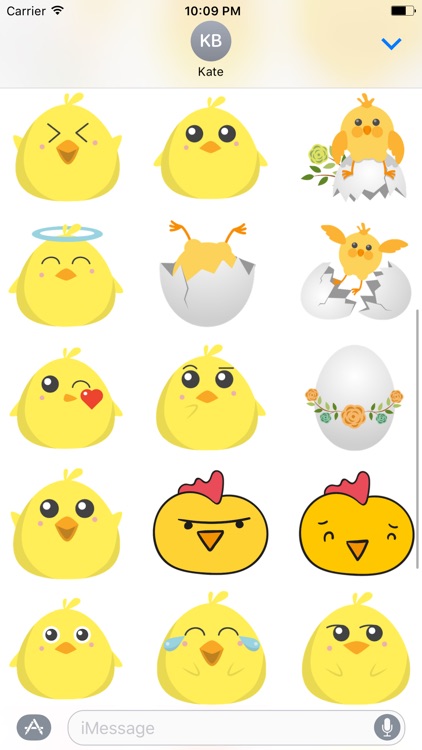 Cute Chickens - Fc Sticker