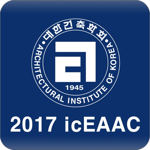 대한건축학회 2017 icEAAC icon