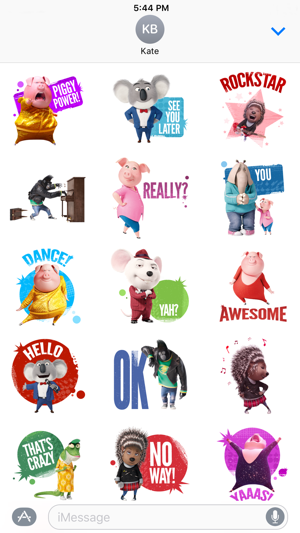 Sing Movie Stickers(圖2)-速報App