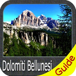 Dolomiti Bellunesi National Park GPS Map Navigator