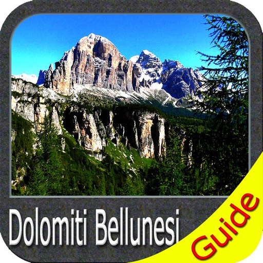 Dolomiti Bellunesi National Park GPS Map Navigator icon