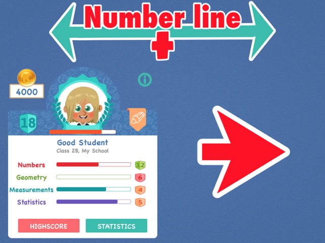 Number Line Plus - Learn Addition