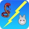 Help rabbits to defeat the snakes