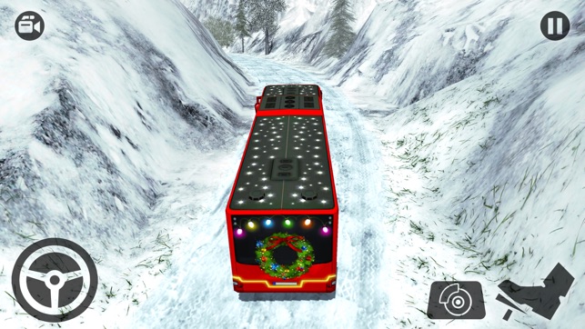 OffRoad Snow Bus Driving 2017-Hill Drive Simulator(圖2)-速報App