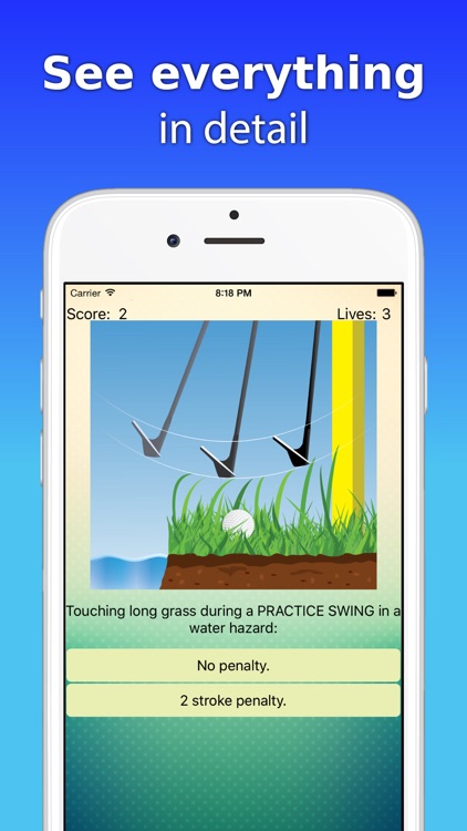 Illustrated Golf Rules Quiz