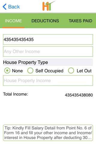 HelloTax screenshot 2