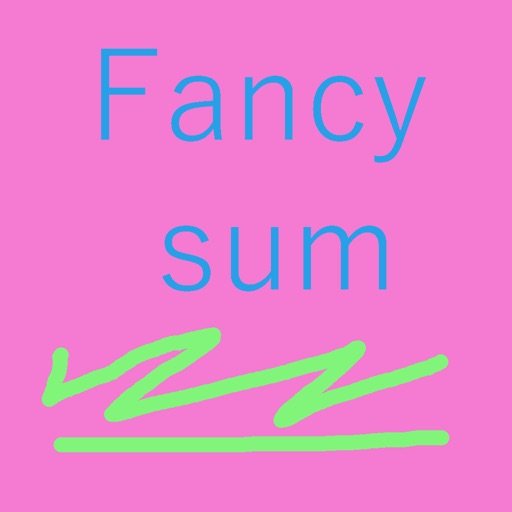 Fancy sum iOS App