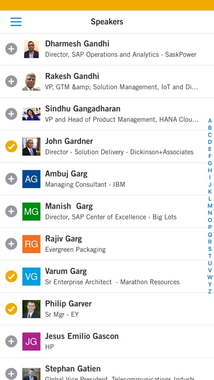 SAPPHIRE NOW and ASUG Annual Conference App screenshot-3