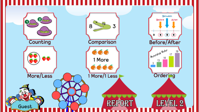 Kindergarten Numbers to Math Readiness F