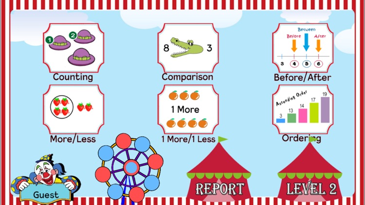 Kindergarten Numbers to Math Readiness Fun Games