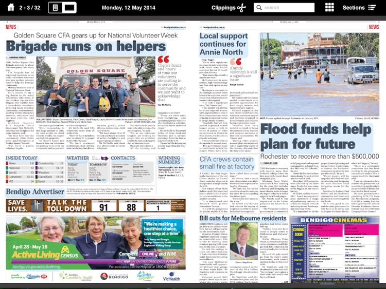 Bendigo Advertiser Eedition By Fairfax Media Publications Pty Limited