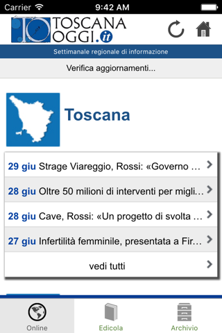 ToscanaOggi screenshot 2