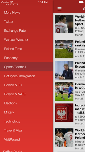 Poland News in English & Polish Radio(圖2)-速報App