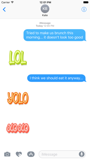 TextSpeak Stickers by Mojiberry(圖3)-速報App