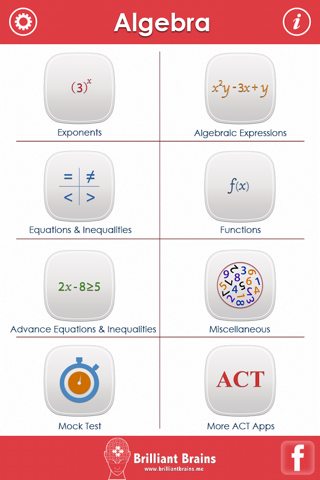 ACT Math : Algebra Lite screenshot 2