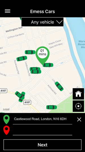 Emess Cars  London's Minicab(圖2)-速報App