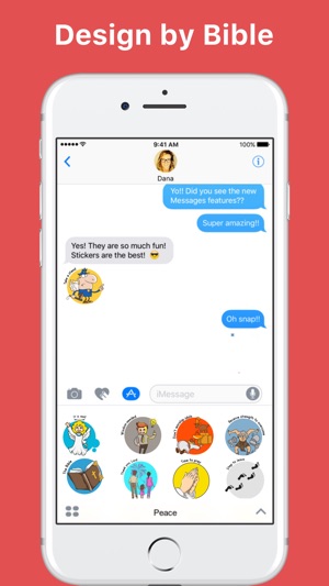 Peace stickers by stickieBible for iMessage(圖1)-速報App