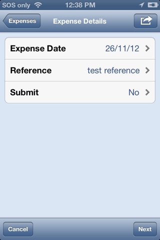 Expenses 9.08.01 screenshot 2