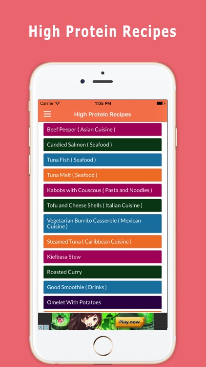 High Protein Diet Foods Guide screenshot-4
