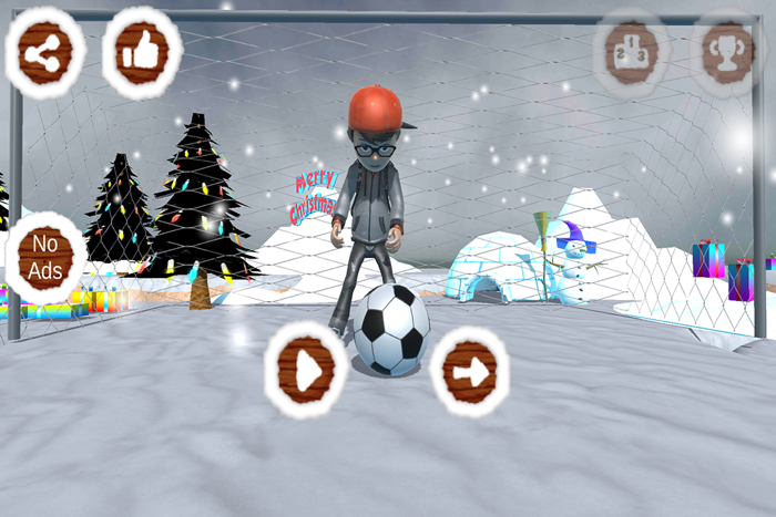 Santa Goalkeeper