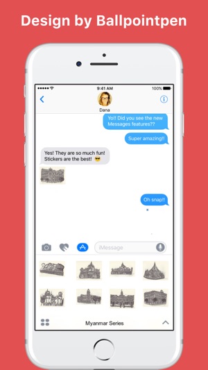 Myanmar Series stickers for iMessage(圖1)-速報App