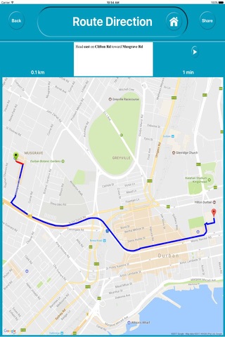 Durban South Africa Offline City Maps Navigation screenshot 4