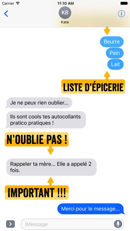 Autocollants Pratico Pratiques
