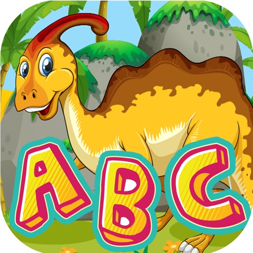 A-Z Dinosaur Alphabet Trace Flashcards for Toddler iOS App