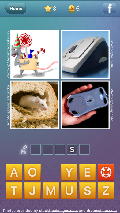 Screenshots of What's the Word? - new quiz with pics and word for iPhone