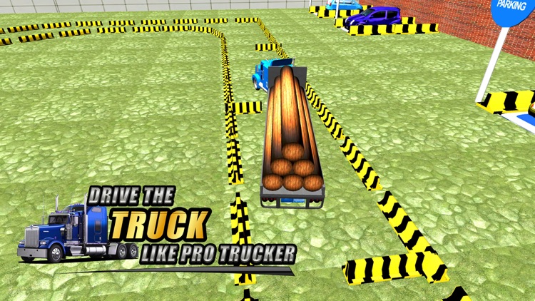 Truck Parking School & Driving Test Simulator