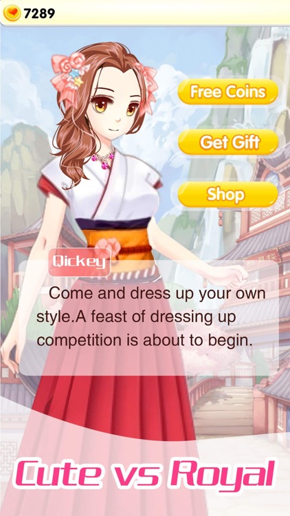 Beauty Girl Dress Up -Anime Princess Makeover Game screenshot-3