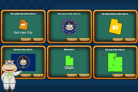 Fifty States and Capitals Game screenshot 3