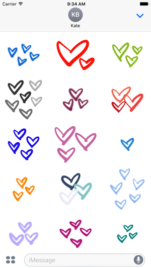 Emoji Hearts sticker - I love stickers for photos(圖2)-速報App