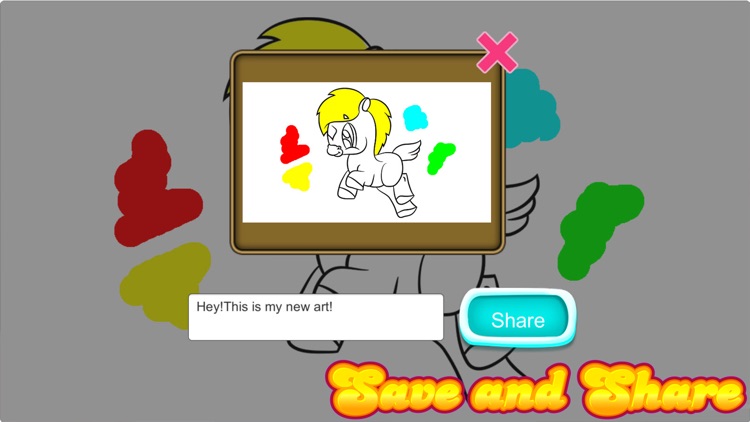 Pony Coloring Books : New Painting Pages screenshot-3