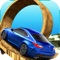 Challenging Car race : Addictive Stunt In Space