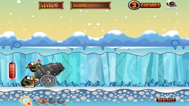 Supre penguin attack - free games