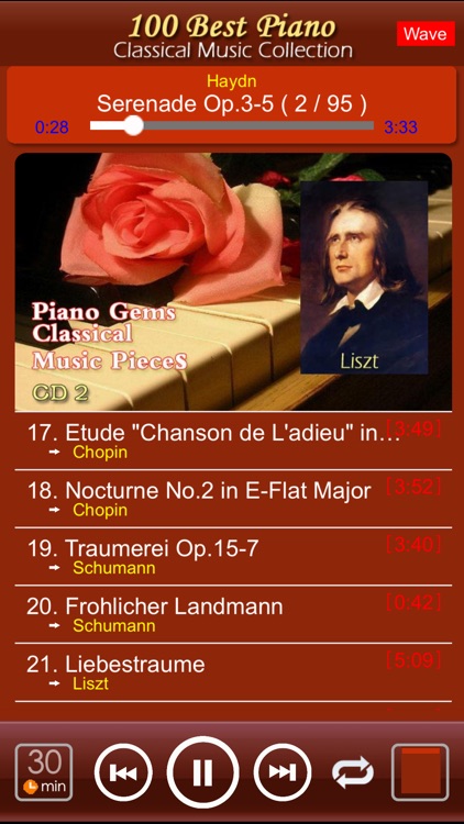 [5 CD]Classic Piano [100 Classical music]