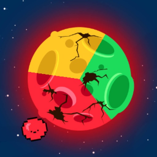 Rotating planet-rotating Storm icon