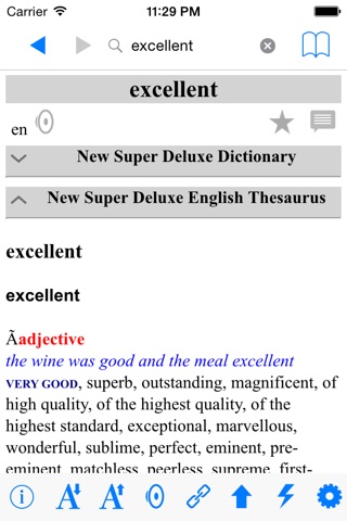 New English Japanese Deluxe Dictionary screenshot 2