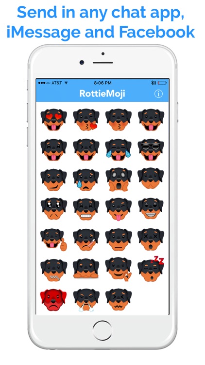 RottieMoji - Rottweiler Emojis and Stickers screenshot-3