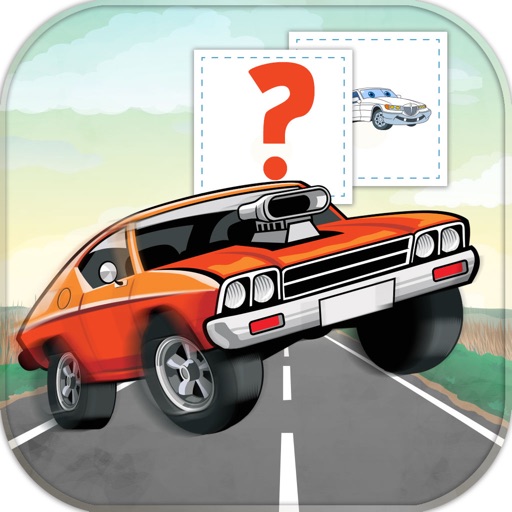 Vehicles Games Memory For Kids icon